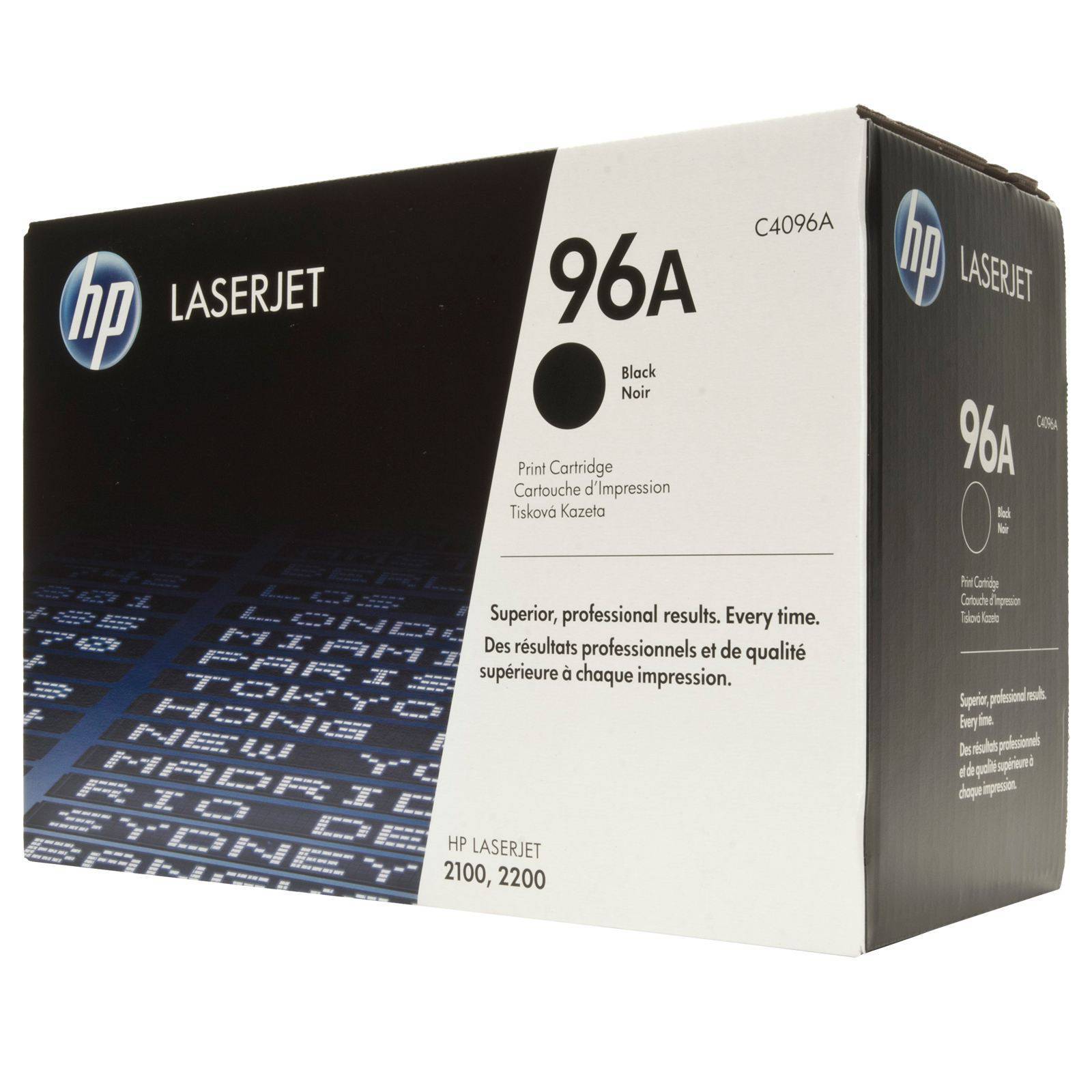 Картридж HP 96A (C4096A) для LJ 2100/2100m/2100tn/2200, 5000 стр., черный