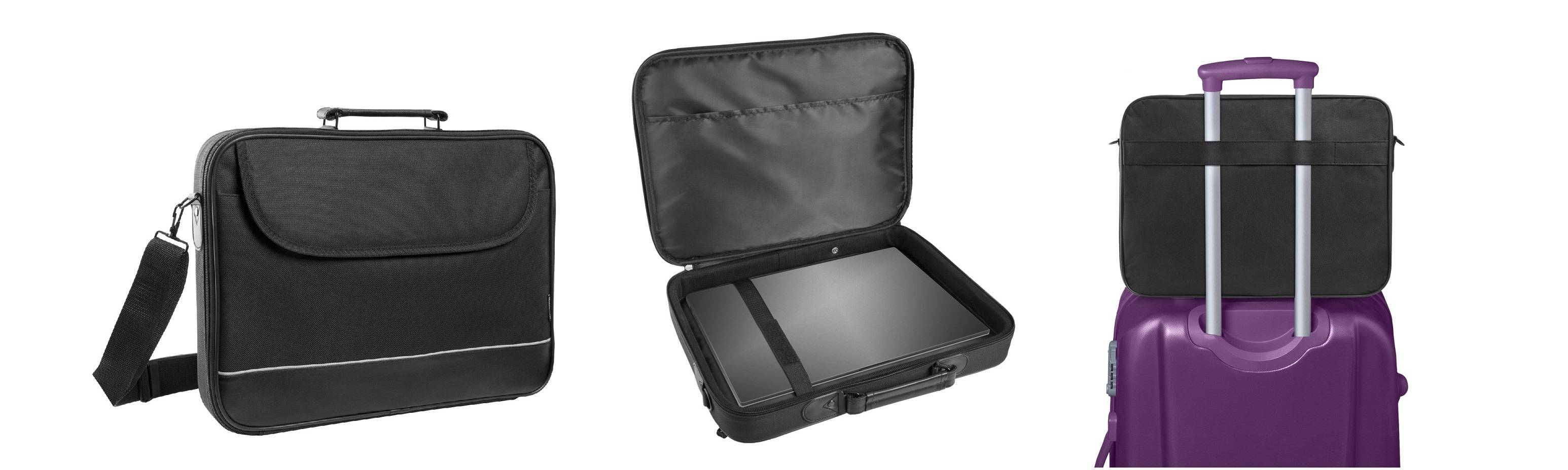 Сумка для ноутбука Defender Ascetic 15″-16″ черный, жесткий каркас, усиленная защита, карман, полиэстер.