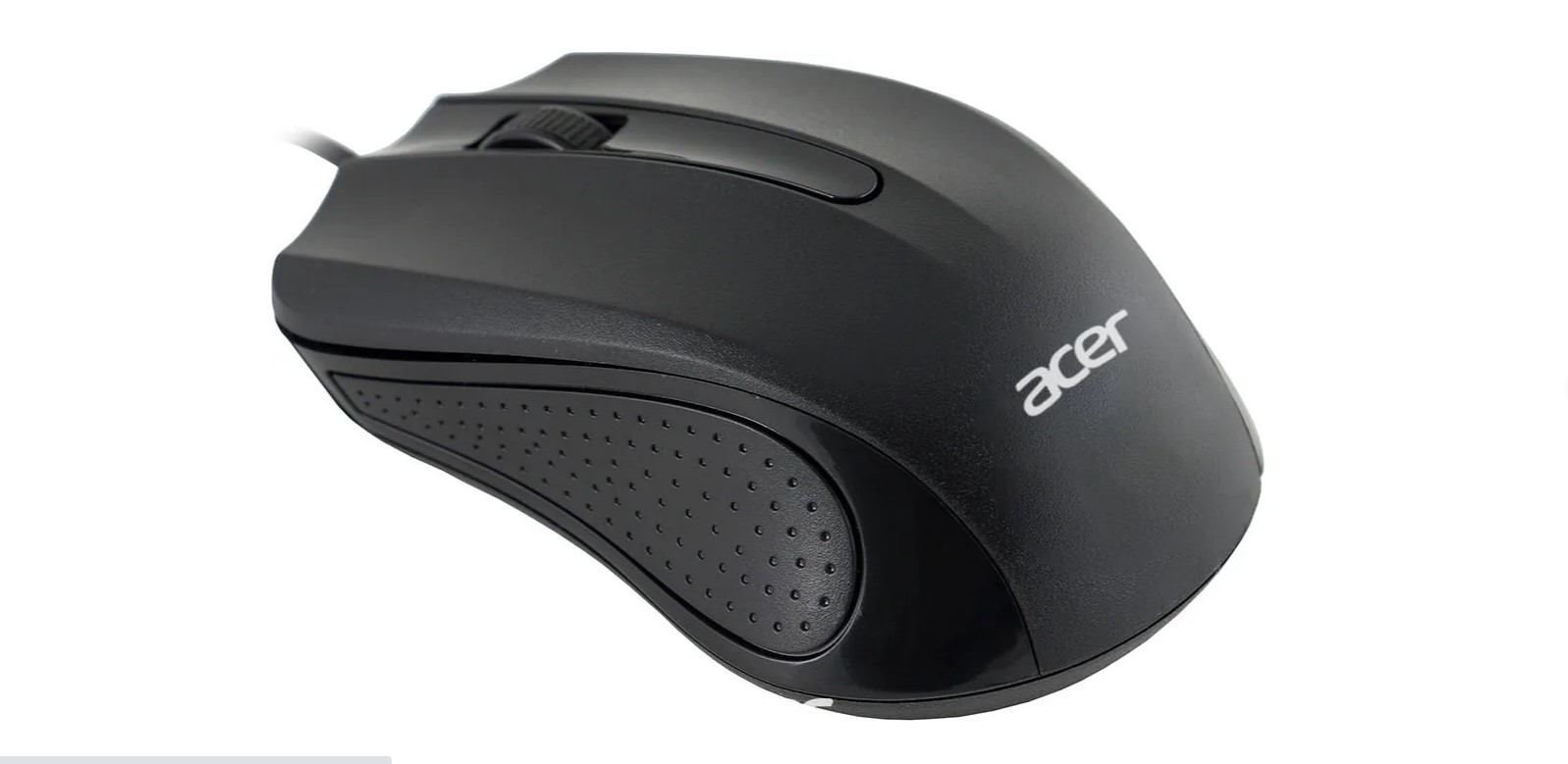 Acer Мышь OMW010 черный оптическая (1200dpi) USB (3but)