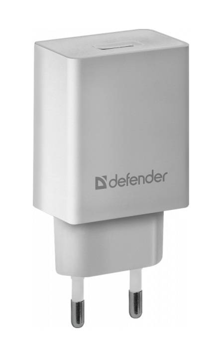 Defender Сетевой адаптер UPA-21 белый, 1xUSB, 5V/2.1А