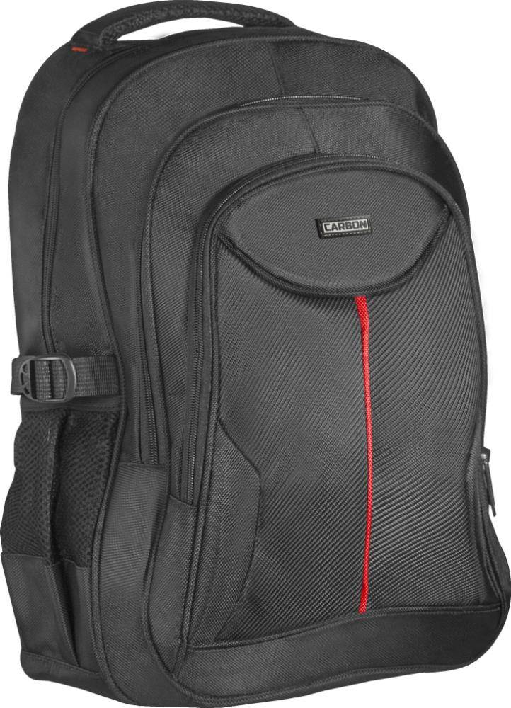 Рюкзак для ноутбука CARBON 15.6″ BLACK 26077 DEFENDER