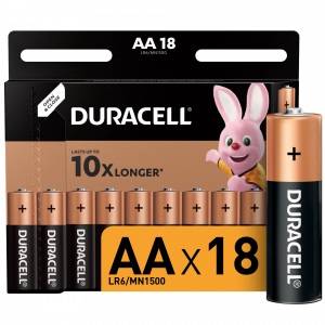 Элемент питания Duracell LR6-18BL BASIC (AA)