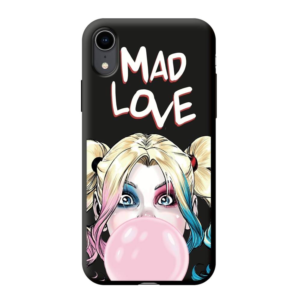 Deppa Чехол TPU для Apple IPhone Xr, черный, Harley Quinn 1