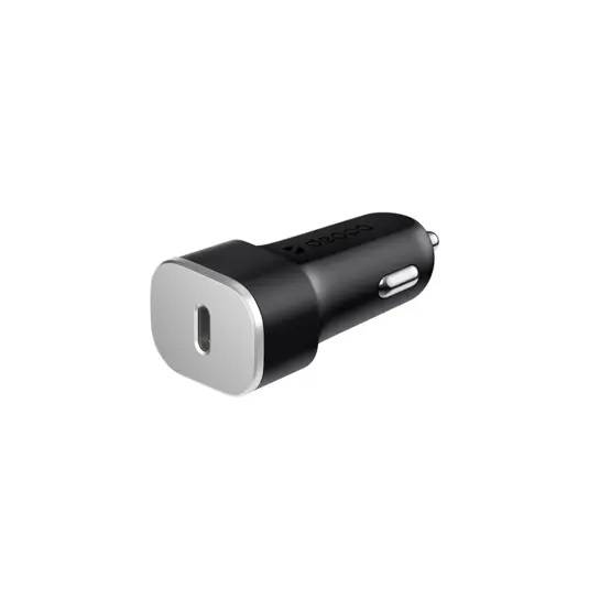 Deppa AЗУ USB Type-C, Power Delivery, 18Вт, черный, Ultra.
