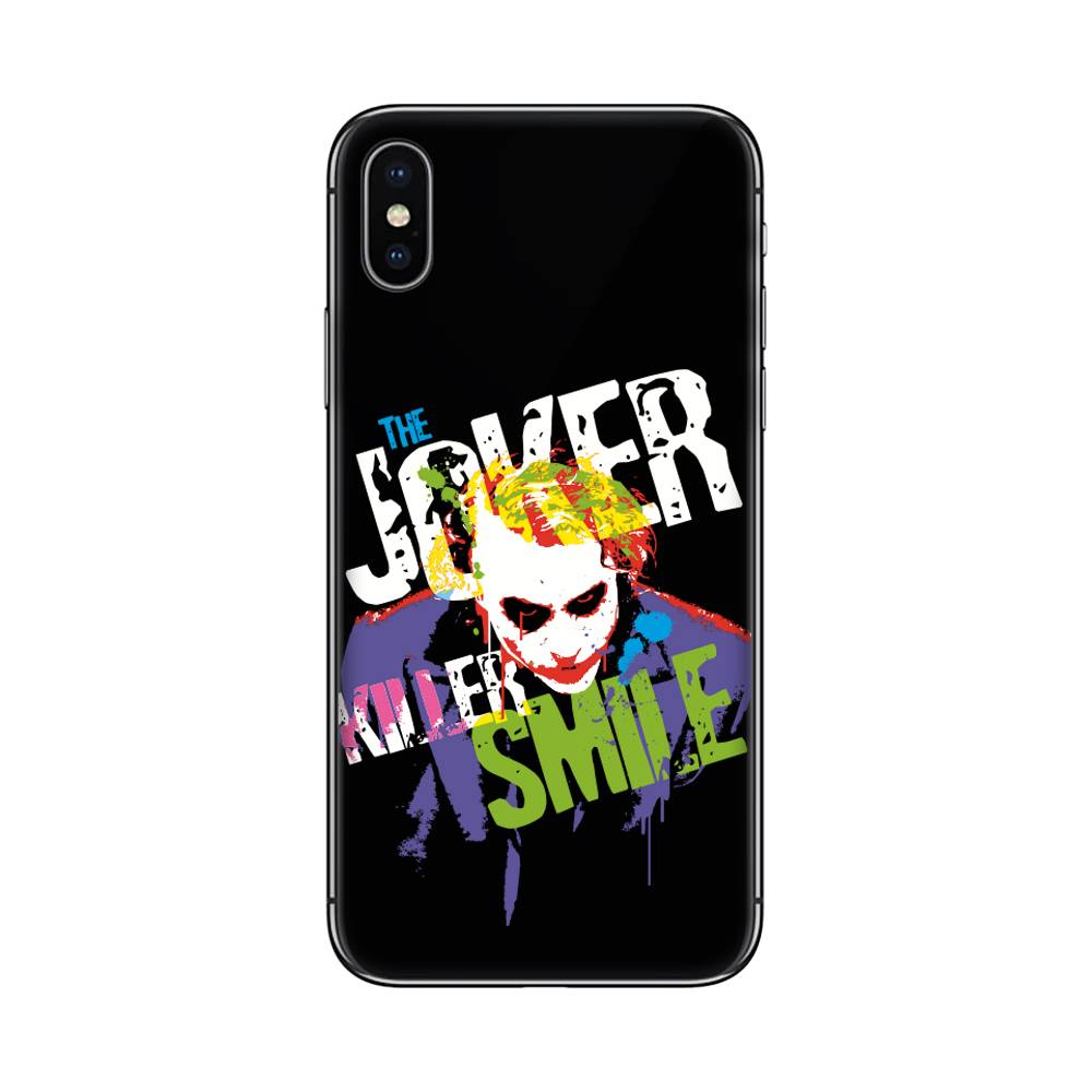 Deppa Чехол TPU для Apple IPhone X/Xs, черный, Joker02