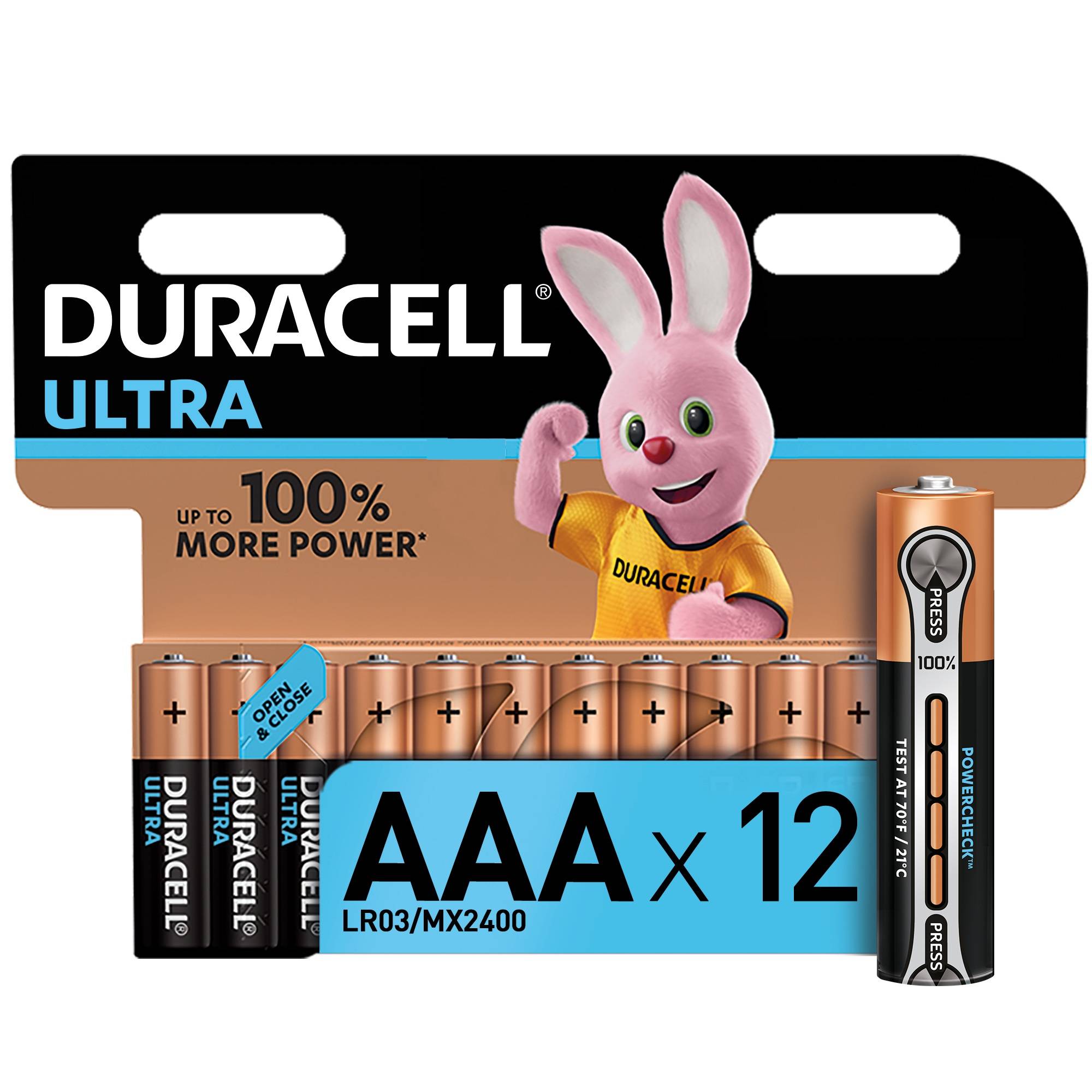 Батарейки Duracell LR03-12BL Ultra (ААА)