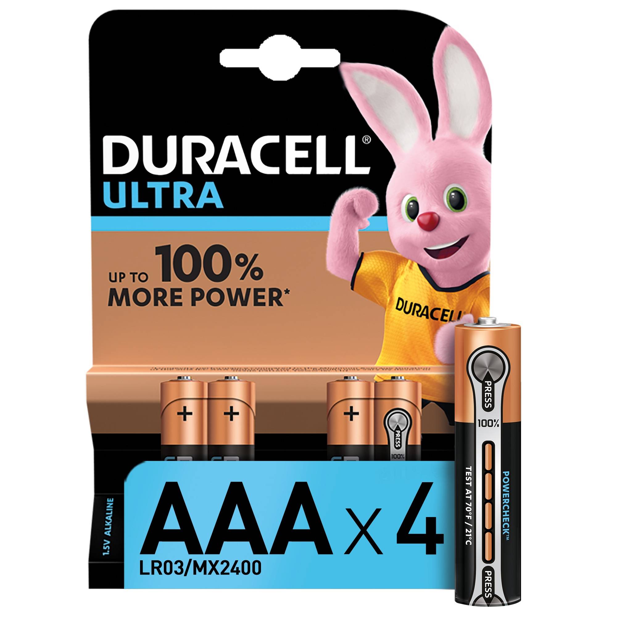 Батарейки  Duracell LR03-4BL Ultra (AAA)