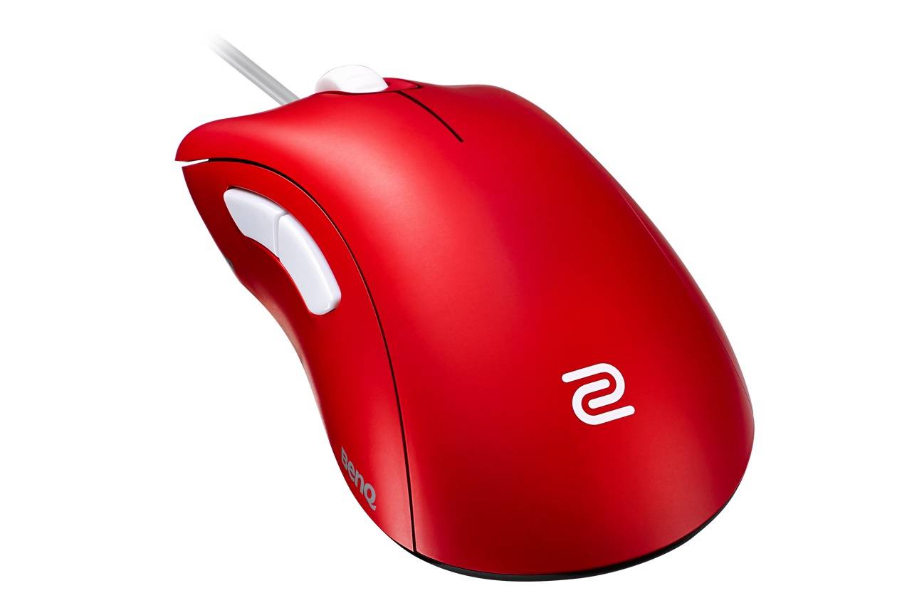 BENQ Zowie Мышь EC2 TYLOO RED игровая Medium, сенс.3360, для правшей, 5 кн., USB кабель 2м, 400/800/1600/3200dpi.