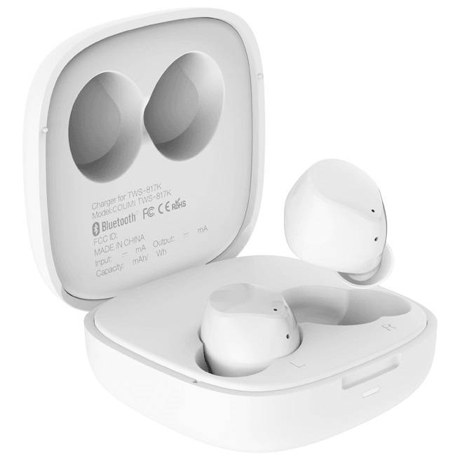 Наушники Tecno Tecno Беспроводные Bluetooth наушники Hipods H2 белый/white