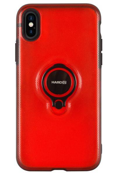 HARDIZ Crystal Case For IPhone Х, Red