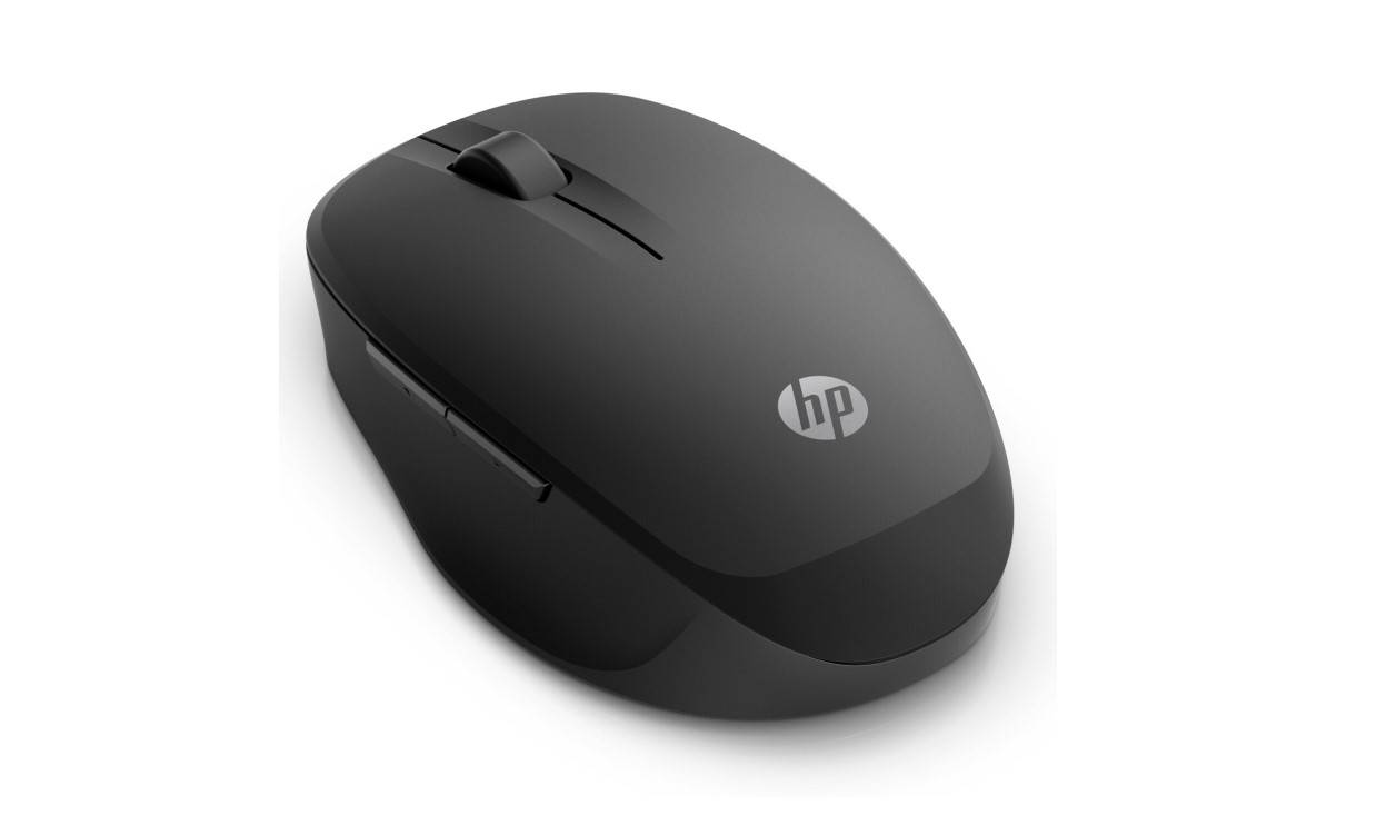 HP Мышь Dual Mode Black Mouse (беспроводная, черная)