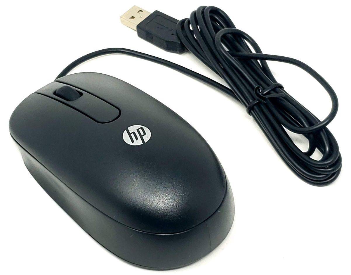 Проводная мышь HP USB Optical Mouse (672652-001)