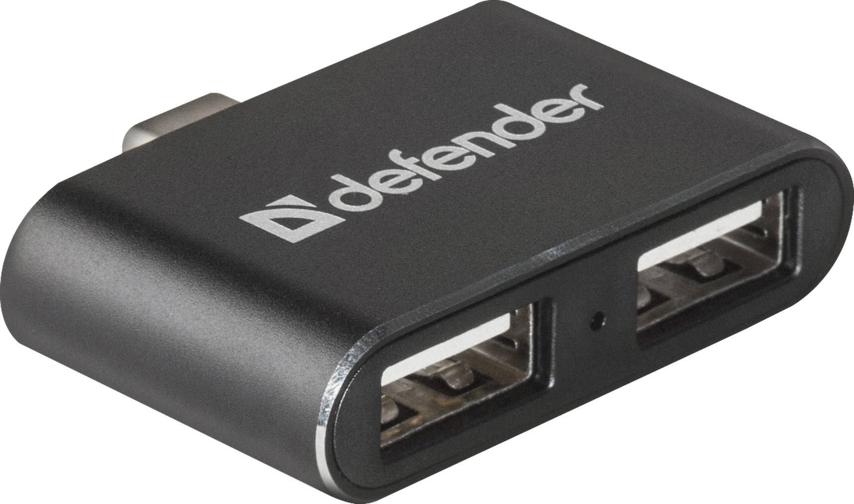 Defender Универсальный USB разветвитель Quadro Dual USB3.1 TYPE C — USB2.0, 2порта