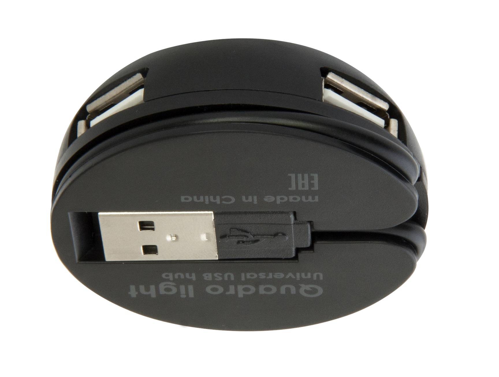 Defender Универсальный USB разветвитель Quadro Light USB 2.0, 4 порта