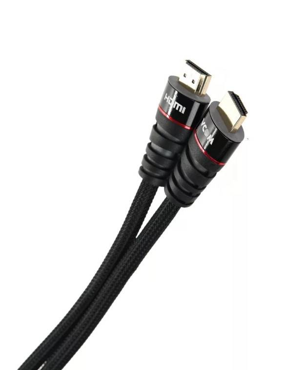 Кабель HDMI 19M/M ver. 2.0 черные коннекторы, 1.8m VCOM Blister - купить с доставкой по России