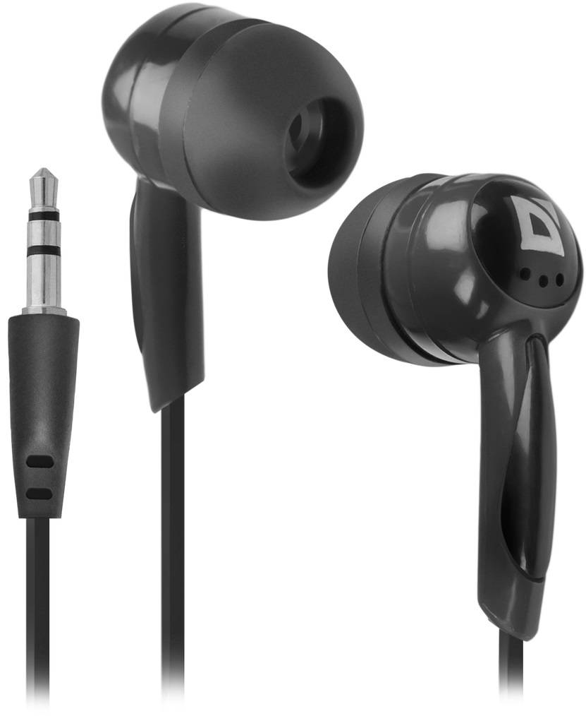 Наушники стерео Basic-604 Black Для MP3, кабель 1,1 м