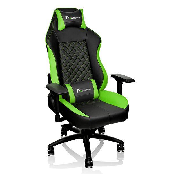 Игровое кресло Tt ESPORTS   GT Comfort GTC 500         [GC-GTC-BGLFDL-01] Black/green