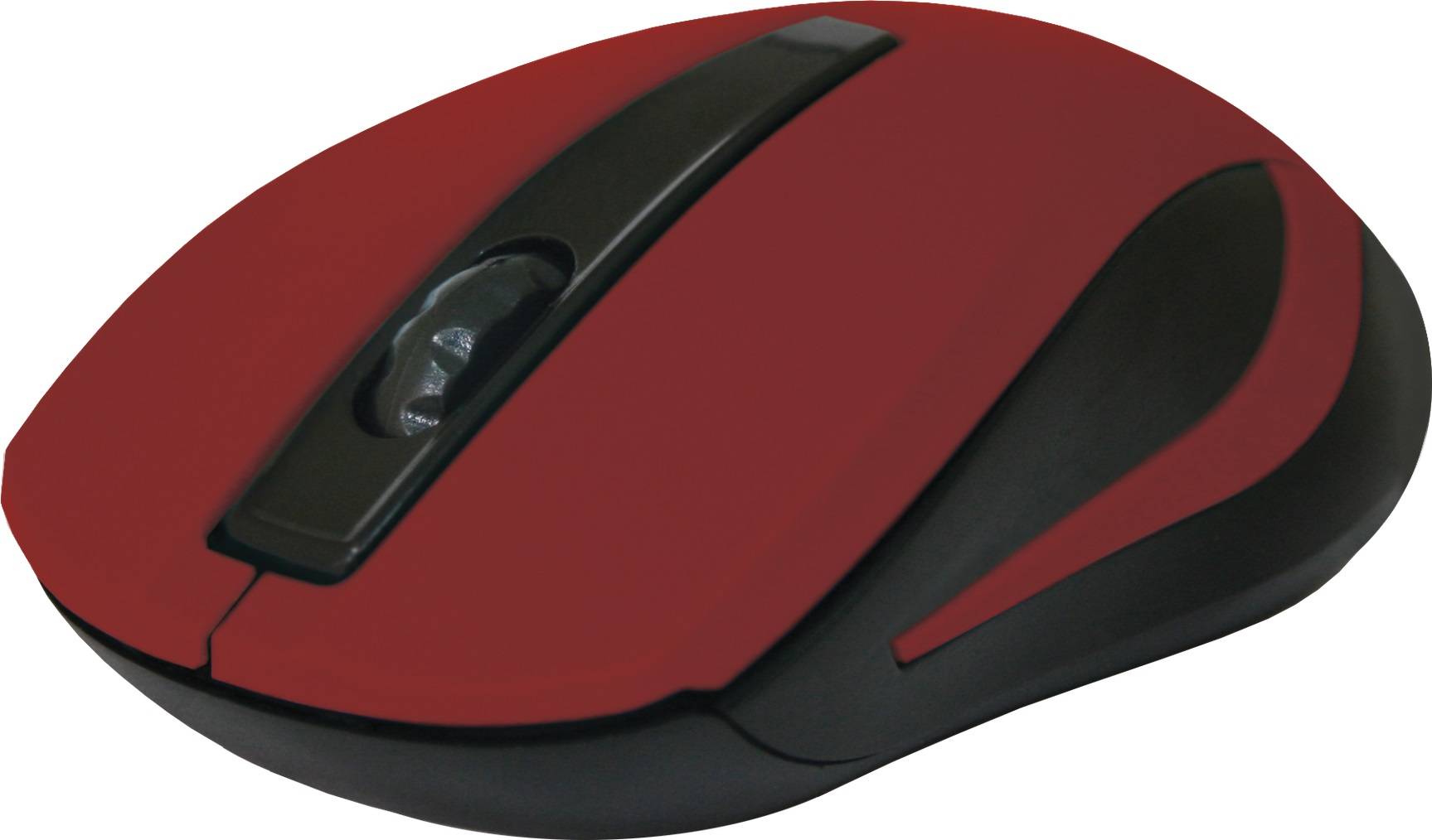Беспроводная оптическая мышь MM-605 красный,3 кнопки,1200dpi