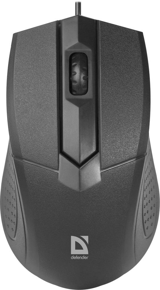 Defender Мышь проводная оптическая Optimum MB-270 черный,3 кнопки,1000 Dpi, USB — 1.5м.