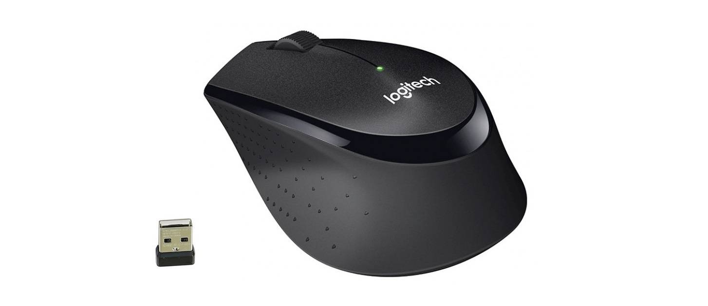 Logitech Мышь беспроводная B330 SILENT PLUS — BLACK — 2.4GHZ — EMEA — B2B CLOSED BOX.