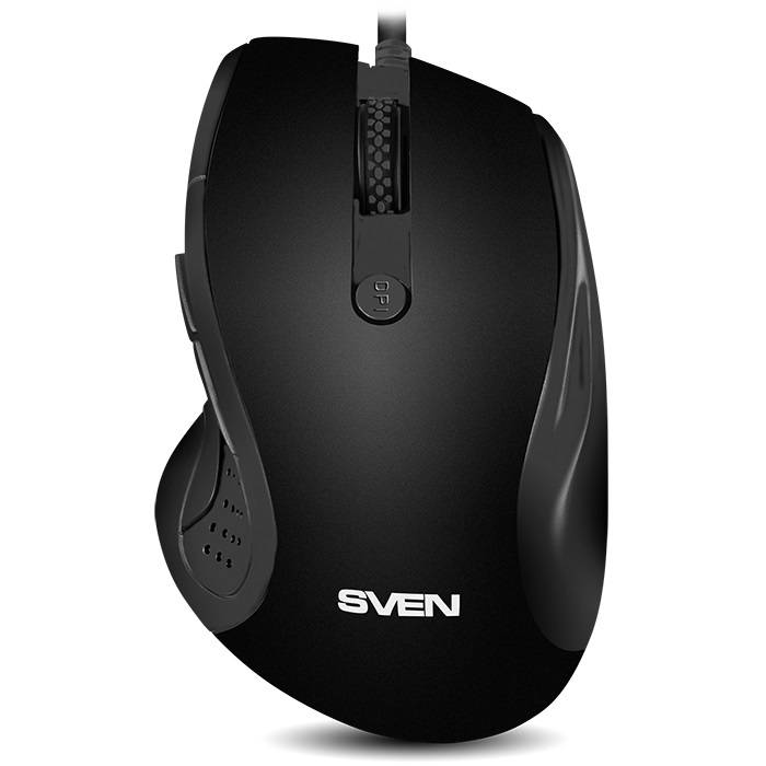 SVEN  Мышь SVEN RX-113  (5+1кл. 800-2000DPI,  Soft Touch, каб. 1,5м, блист.)