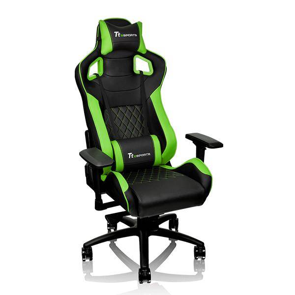 Thermaltake Кресло игровое Tt ESPORTS GT Fit GTF 100 Black/green