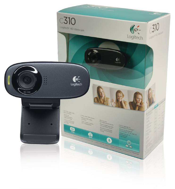 Камера интернет (960-001065) Logitech HD WebCam C310 NEW