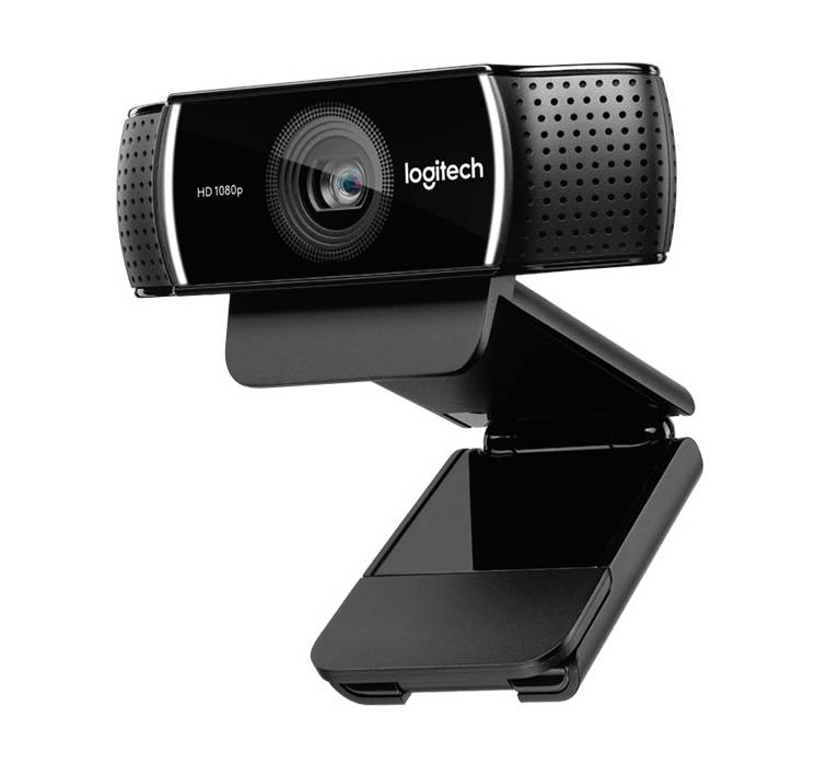 Logitech Веб-камера C922 Pro Stream (Full HD 1080p/30fps, 720p/60fps, автофокус, угол обзора 78°, стереомикрофон)