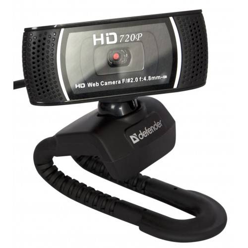 Веб-камера Defender G-lens 2597 HD720p /сенс 2МП/обз.60°/микр./USB 2.0/автофокус/авт.настр. изобр./линза 5-т сл./HDвидео