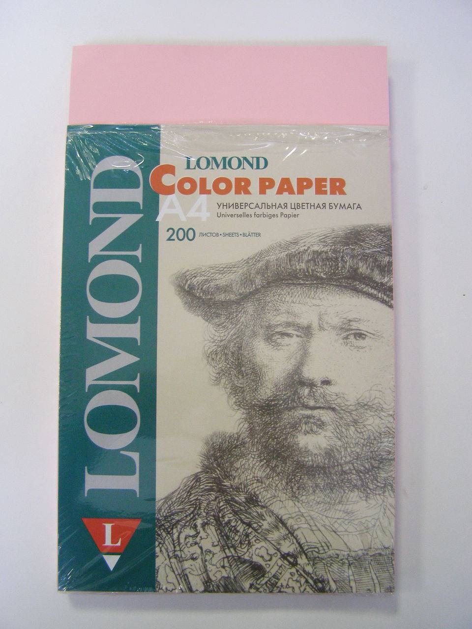 Офисная цветная бумага LOMOND, Lavender (Cиреневый), A4, 80 г/м2, 200л., пастель