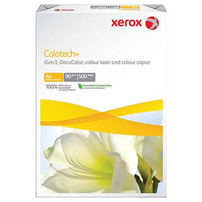 Бумага XEROX Colotech Plus без покрытия 170CIE, 90г, A3, 500 листов. Грузить кратно 5 шт.