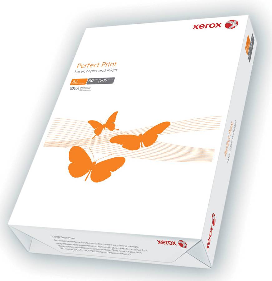 Бумага XEROX  Perfect Print класс «С»,    А3   80г/м2  500л (кратно 5шт)