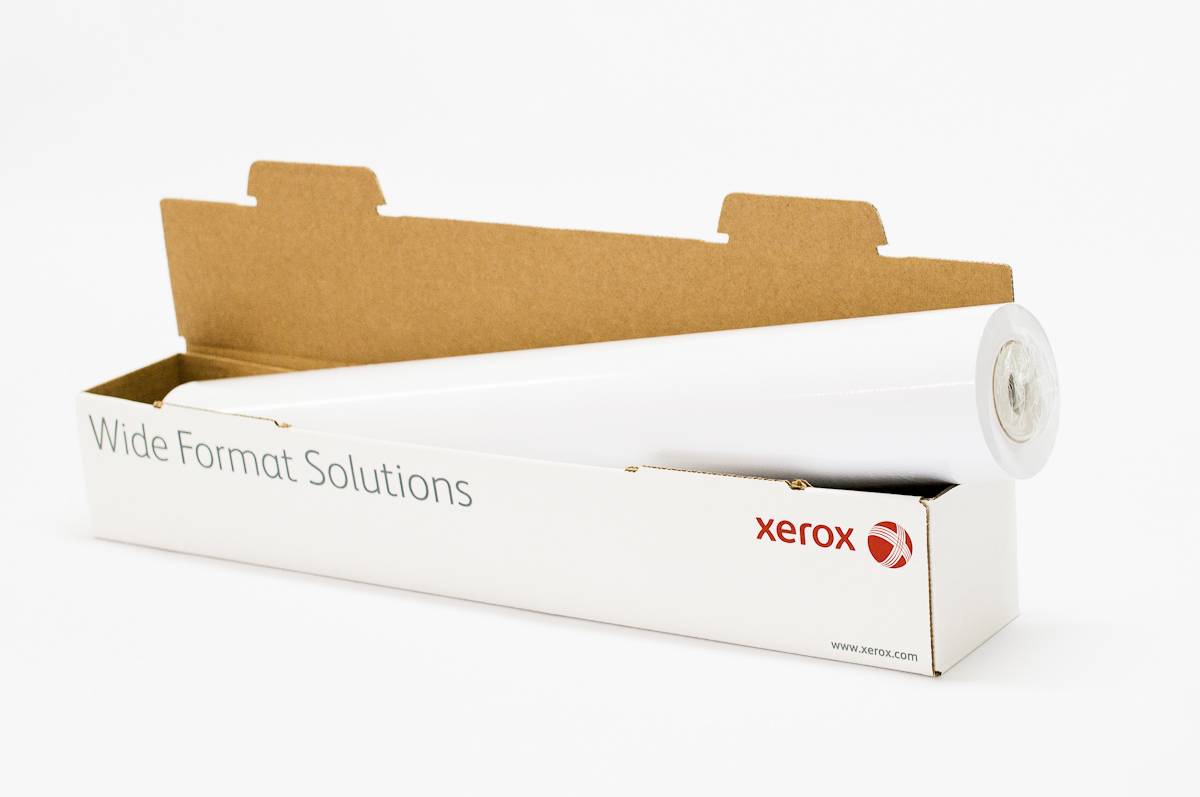 Бумага XEROX Экономичная для цвет.струйной печатиMatt Color Coated 90г, (914ммX45м,) D50,8мм. Грузить кратно 6 шт.