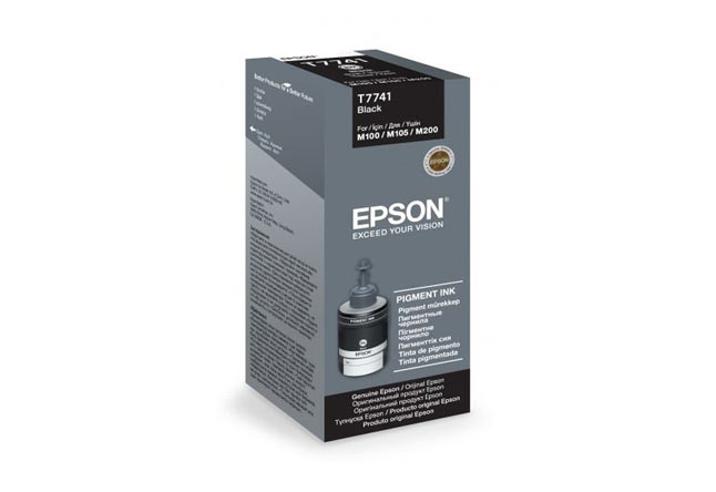 Чернила Epson M100/105/200/205 (O) C13T77414A, Black, 140ml