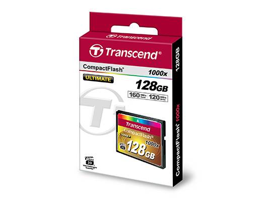 Флеш карта CF 128GB Transcend Ultra Speed 1000X