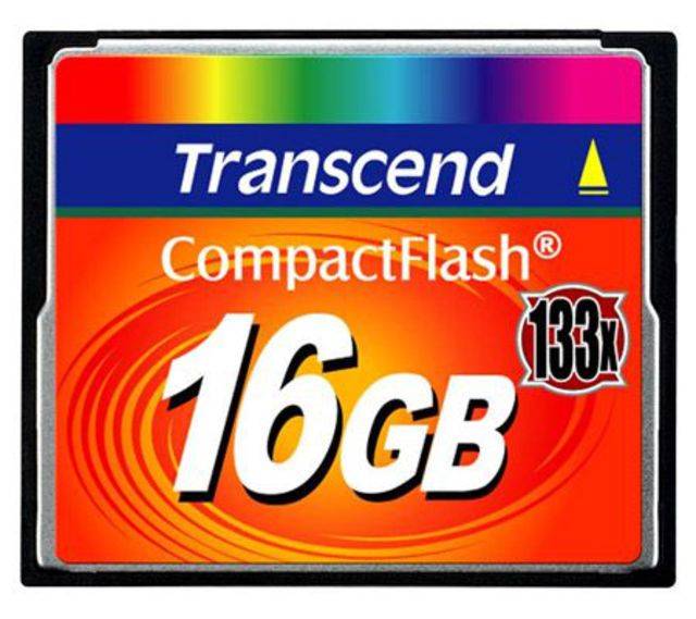 Флеш карта CF 16GB Transcend, 133X