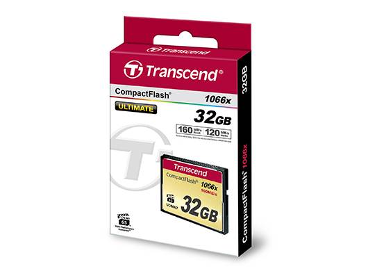 Флеш карта CF 32GB Transcend, 1000X