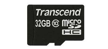 Флеш карта MicroSD 32GB Transcend MicroSDHC Class 10