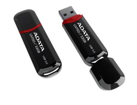 Флеш накопитель 128GB A-DATA UV150, USB 3.2, Черный