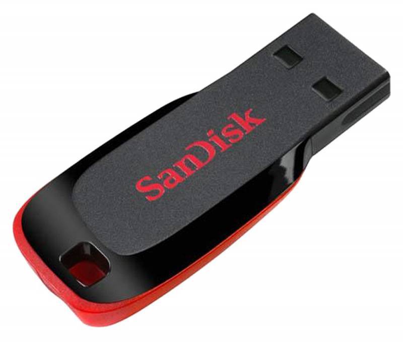 Флеш накопитель 128GB SanDisk CZ50 Cruzer Blade, USB 2.0
