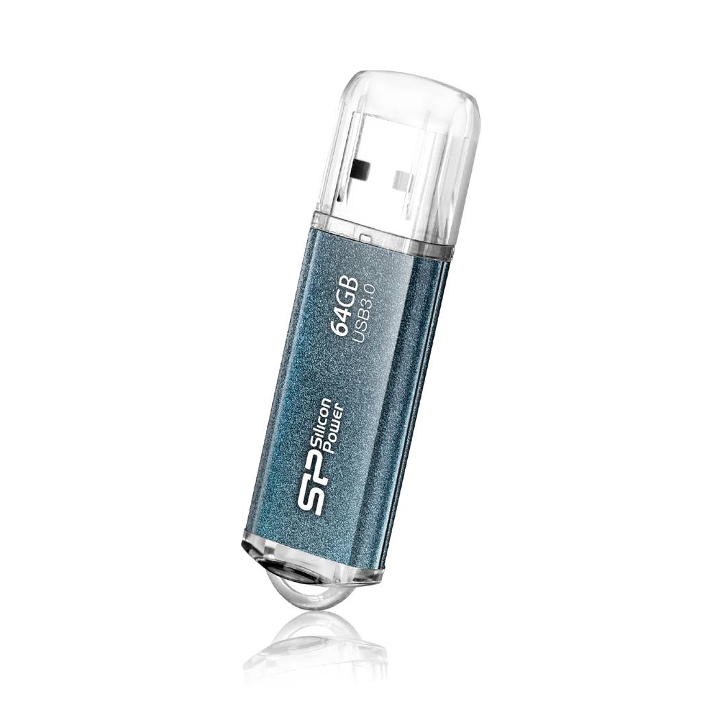 Флеш накопитель 128Gb Silicon Power Marvel M01, USB 3.0, Синий