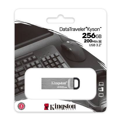 Флеш накопитель 256GB Kingston DataTraveler Kyson, USB 3.2