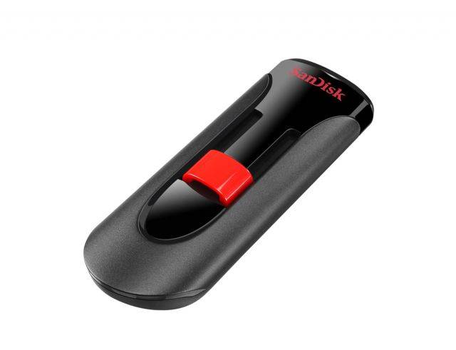 Флеш накопитель 256GB SanDisk CZ60 Cruzer Glide, USB 2.0, Black