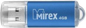 Флеш накопитель 4GB Mirex Unit, USB 2.0, Синий