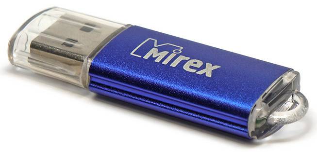 Флеш накопитель 8GB Mirex Unit, USB 2.0, Синий