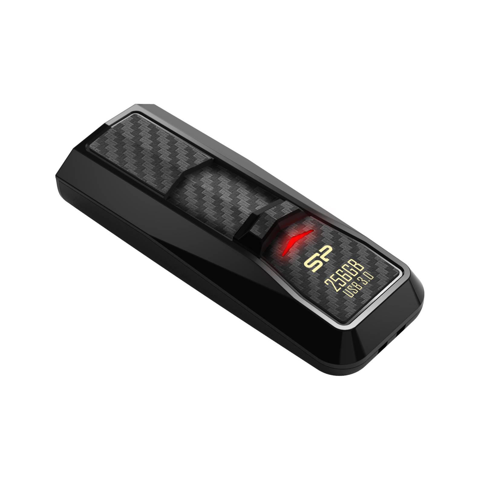 Флеш накопитель 8Gb Silicon Power Blaze B50, USB 3.0, Черный
