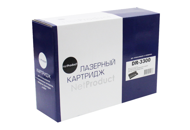 Драм-юнит NetProduct (N-DR-3300) для Brother HL-5440D/5445D/5450DN/6180DW/DCP-8110DN, 30K