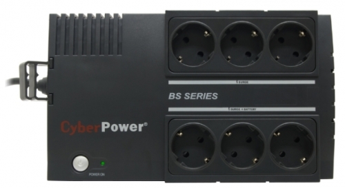 CyberPower ИБП Line-Interactive BS850E 850VA/425W USB (3+3 EURO)