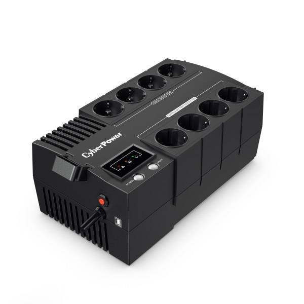 CyberPower ИБП Line-Interactive BS850E NEW 850VA/480W, 8 Schuko розеток, USB, Black