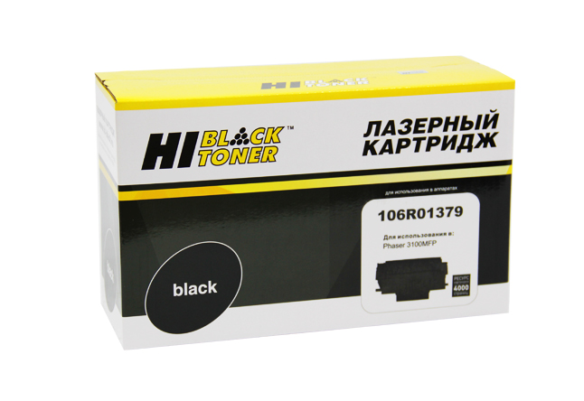 Картридж Hi-Black (HB-106R01379) для Xerox Phaser 3100, 4K - купить с доставкой по России